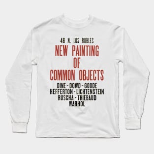 New Painting of Common Objects Long Sleeve T-Shirt